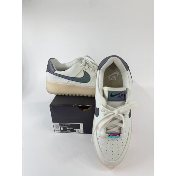Nike Shoes - Nike Air Force 1 Sage Low LX AR5409-003 Women’s 8 Spruce Aura White Iridescent